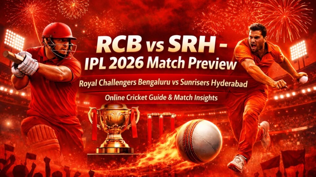 RCB VS SRH